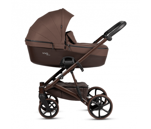 Tutis VIVA6+ ESSENTIAL Espresso 067 Bērnu ratiņi 2in1