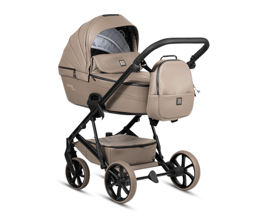 Tutis VIVA6+ LEATHER Cappuccino 149 Коляска 3в1