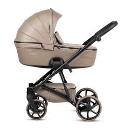 Tutis VIVA6+ LEATHER Cappuccino 149 Детская коляска 2 в 1 Tutis VIVA6+ LEATHER Cappuccino 149 Детская коляска 2 в 1
