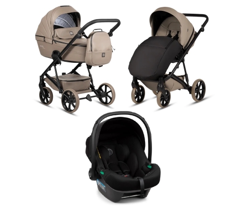 Tutis VIVA6+ LEATHER Cappuccino 149 Коляска 3в1