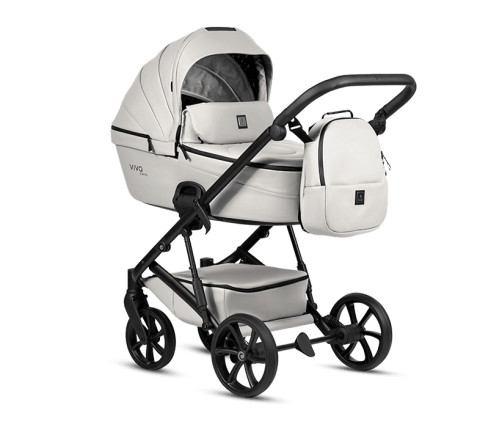 Tutis VIVA6+ LEATHER  Cloud 085 Детская коляска 2 в 1
