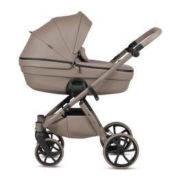 Tutis UNO 6+ LEATHER Nocciola 185 Bērnu ratiņi 2in1 Tutis UNO 6+ LEATHER Nocciola 185 Bērnu ratiņi 2in1