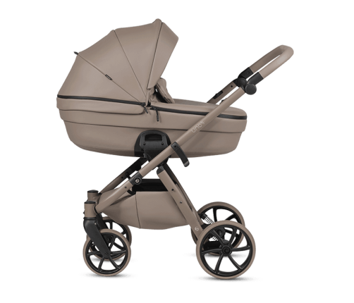 Tutis UNO 6+ LEATHER  Nocciola 185 Bērnu rati 3in1