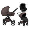 Tutis UNO 6+ LEATHER Cioccolata 177 Коляска 3в1 Tutis UNO 6+ LEATHER Cioccolata 177 Коляска 3в1