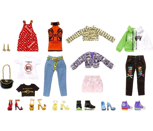 574323EUC Rainbow High Deluxe Fashion Closet