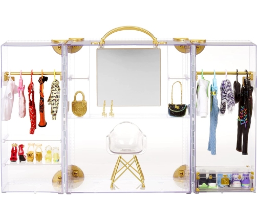 574323EUC Rainbow High Deluxe Fashion Closet