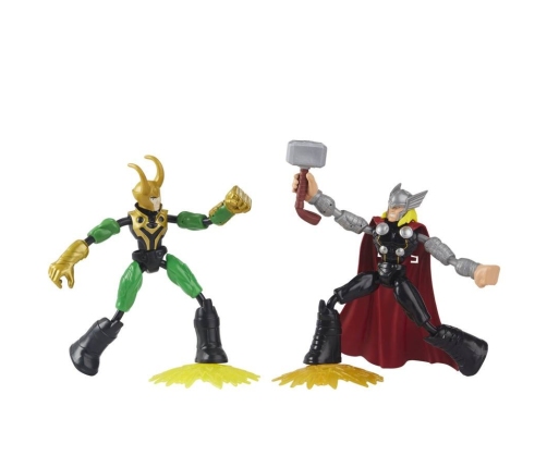 Hasbro Bend And Flex Thor i Loki Marvel F0245