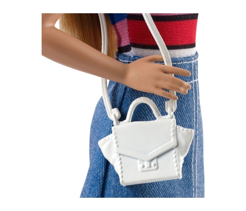 Barbie doll with 11 accessories FVJ42