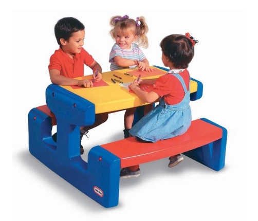Little Tikes Large Picnic Table - Primary