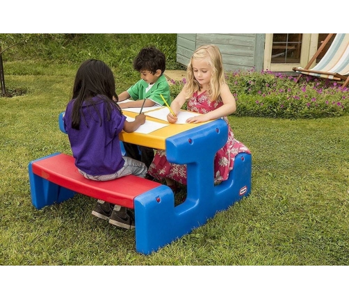 Little Tikes Large Picnic Table - Primary