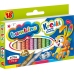 Bambino Kredki Z Glinki Kaolinowej 18 Kolorów Zestaw 0201