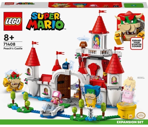 LEGO Mario Zamek Peach - zestaw rozszerzający 71408