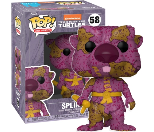 Funko POP! Art Żółwie Ninja Splinter Edycja Specjalna 58 60107