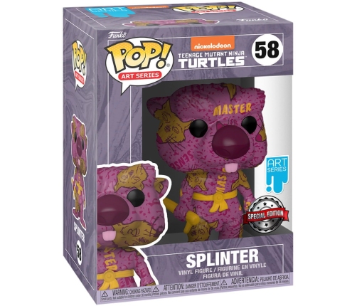Funko POP! Art Żółwie Ninja Splinter Edycja Specjalna 58 60107
