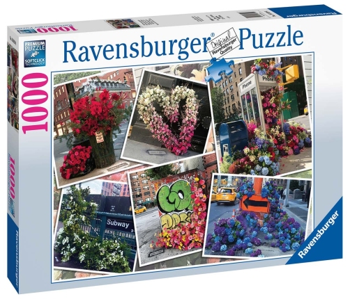 Ravensburger puzzle NYC Flower Flash 1000p 16819