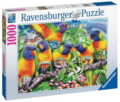 Ravensburger puzzle Land of the Lorikeet 1000p 16815