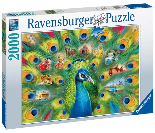 Ravensburger puzzle Land of the Peacock 2000p 16567