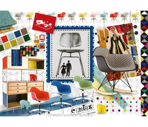 Ravensburger Puzzle Eames Design Spectrum 1000p 16900