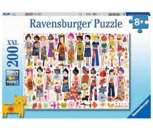 Ravensburger Puzzle Flowers and Friends 200 Pc Puzzle 13359