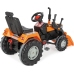 Pilsan Traktor na Pedały z Łyżką XXL pomarańczowy 07297