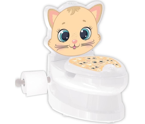 Pilsan Interaktywny Nocnik Toaleta Kotek z Klapą 07563