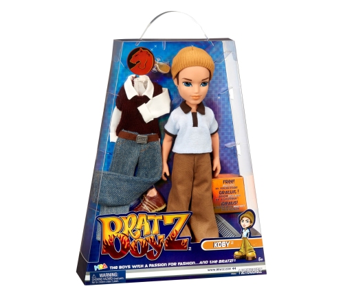 592372EUC Bratz Series 3 Doll - Koby