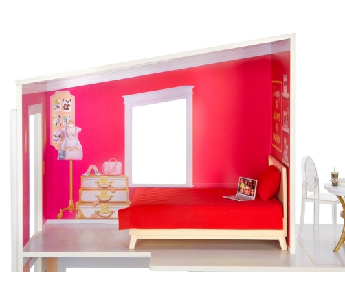 502203EUC Rainbow High Townhouse