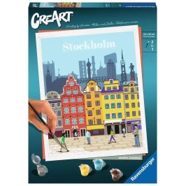 CreArt Paint by Numbers Stockholm 23520