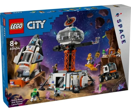 LEGO 60434 Space Base and Rocket Launchpad