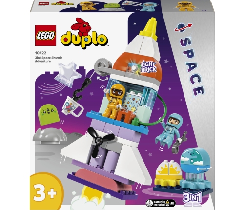 LEGO Duplo 3in1 Space Shuttle Adventure 10422