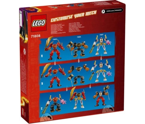 LEGO 71808 Mech żywiołu ognia Kaia