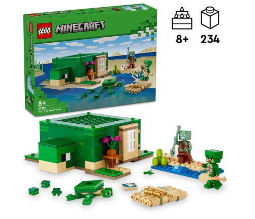 Lego Minecraft The Turtle Beach House 21254