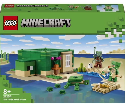 Lego Minecraft The Turtle Beach House 21254