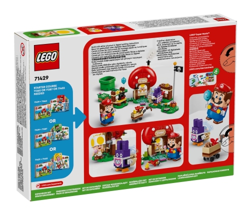 LEGO Super Mario Nabbit at Toads Shop Expansion Set 71429