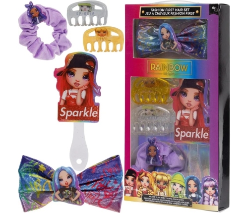 Townley Rainbow High Sparkle Hair Accessories Box Gift Set for Girls RH0019GA