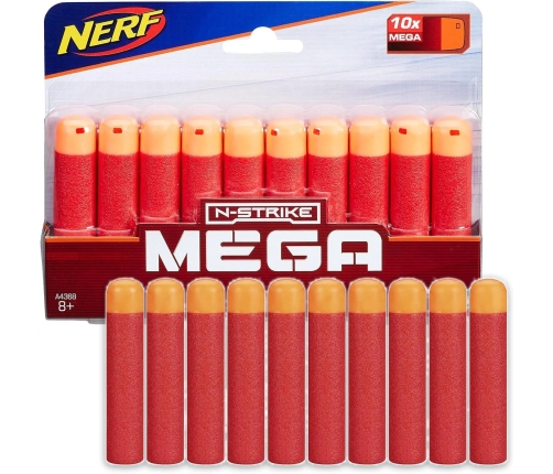 Nerf N-Strike Mega Series Dart 10-Pack A4368