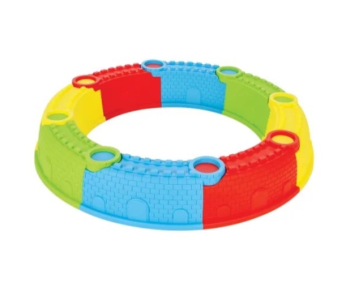 Pilsan Zamek Piaskownica składana i zabawki do piasku 06 306