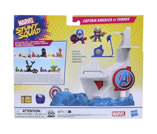 Marvel Stunt Squad Capt America and Thanos F7059