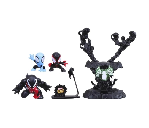 Marvel Stunt Squad Villain Knockdown Spider-Man and Miles Morales vs Venom F7833