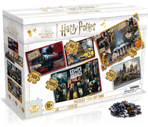 Harry Potter Puzzle 5in1 Gift Box 9412