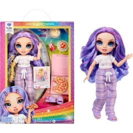 503705-EUC Junior High PJ Party Fashion Doll- Violet (Purple) 503705-EUC Junior High PJ Party Fashion Doll- Violet (Purple)