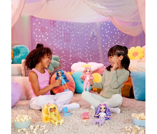 503705-EUC Junior High PJ Party Fashion Doll- Violet (Purple)