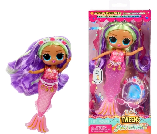 510437-EUC L.O.L. Surprise Tweens MERMAID Doll - Cleo Cove