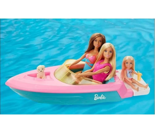 Barbie Boat and Doll Playset GRG30 Mattel