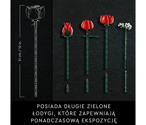 LEGO Icons - Bukiet róż 10328