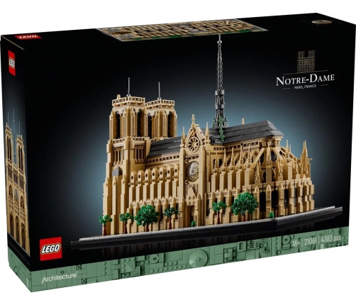 LEGO Architecture Notre-Dame w Paryżu 21061