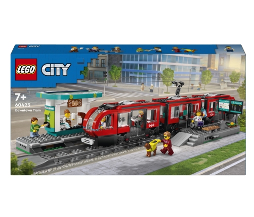Lego City Zestaw Klocków "Tramwaj Miejski" 60423