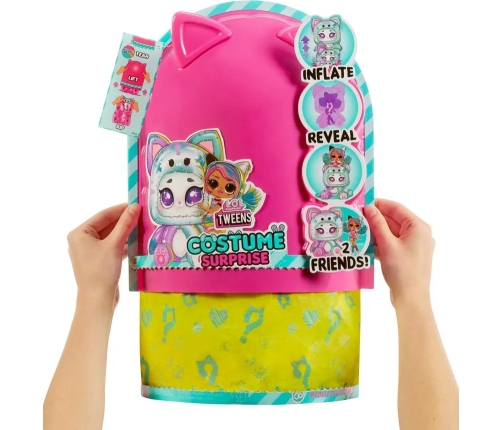 504139-EUC L.O.L. Surprise Tweens Costume Surprise - Emma Emo