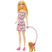Barbie HTK37 Walk and Wheel Pet Playset