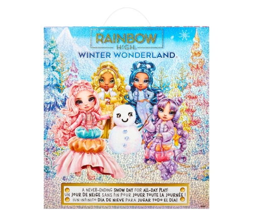 120827-EUC Rainbow High Winter Wonderland Doll- Bella (Pink)